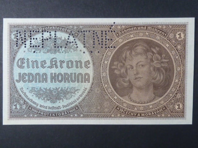 1 K 1940, série C 030, perf. NEPLATNÉ, He. 30 S2