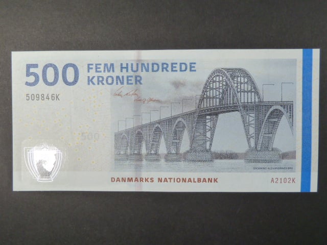 500 Kroner 2010, podpis "Lars Gerrild Sorensen"/"Torben Nielsen", BNB. B938a