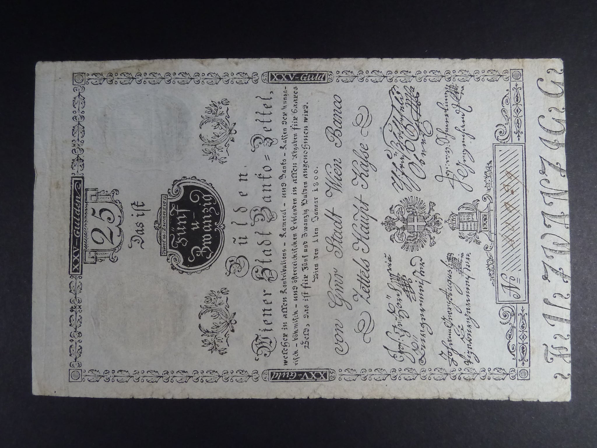 25 Gulden 1800