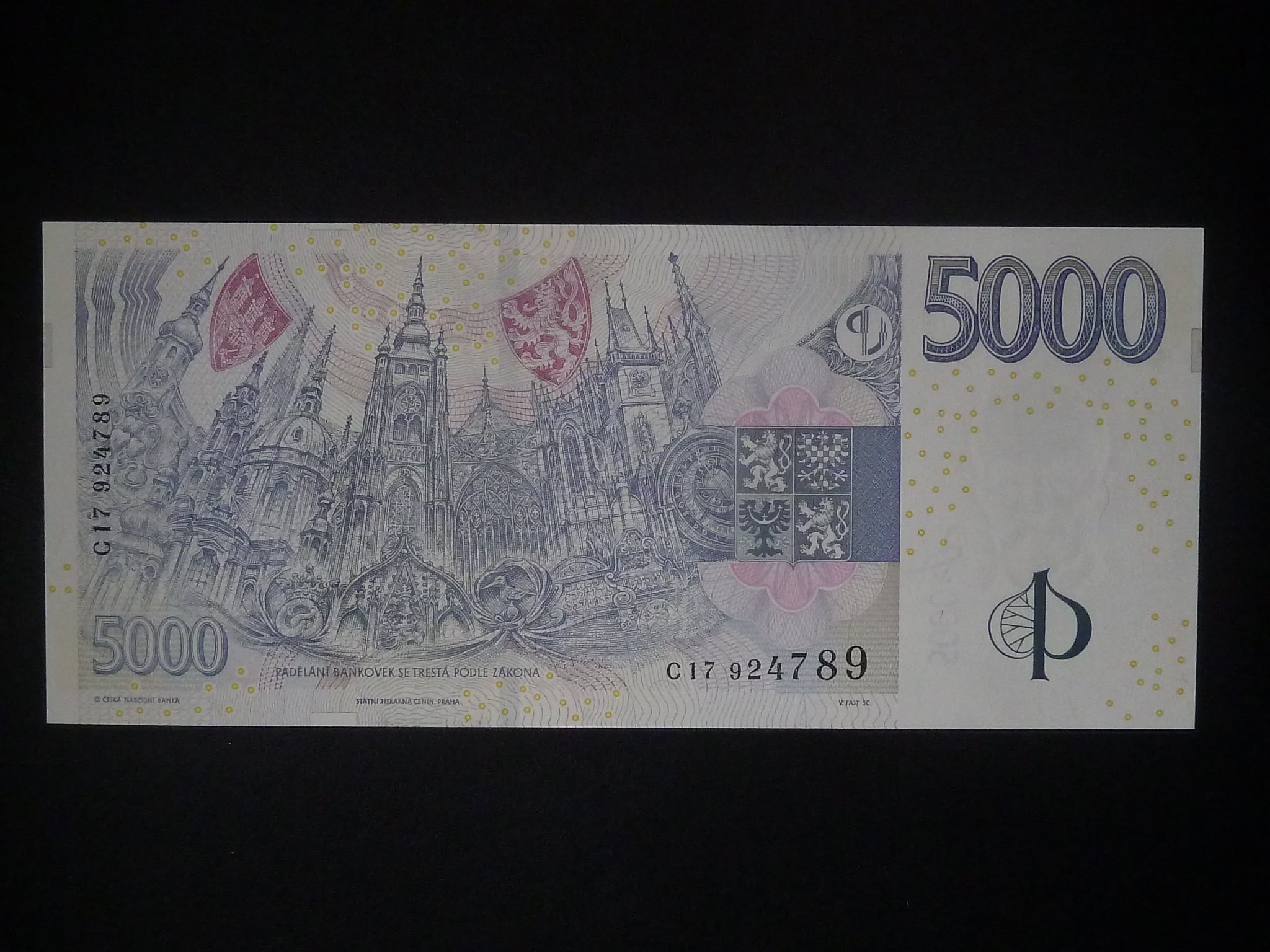 5000 Kč 2009 série C 17