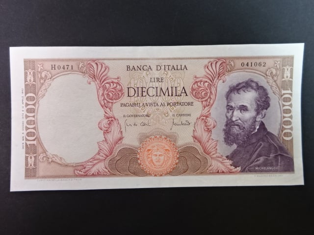 10.000 Lire .1.6.1970, BNB. B450f