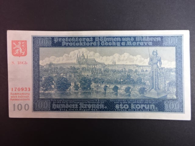 100 K 1940 série 18 Gb, II. vydání
