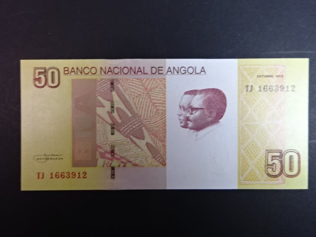 ANGOLA, 50 Kwanzas 2012, BNB. B545a