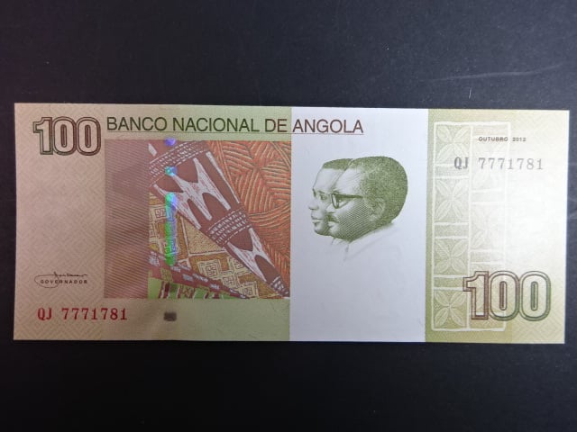 ANGOLA, 100 Kwanzas 2012, BNB. B546a