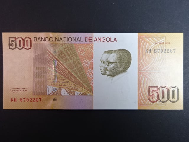 ANGOLA, 500 Kwanzas 2012, BNB. B548a
