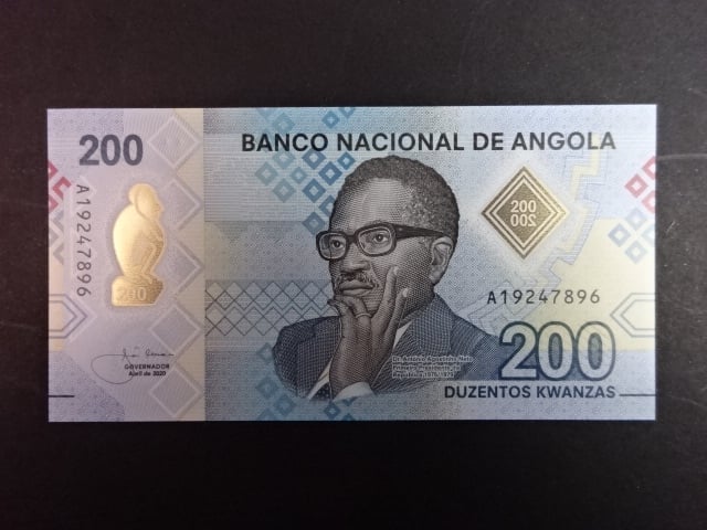 ANGOLA, 200 Kwanzas 2020, BNB. B557a