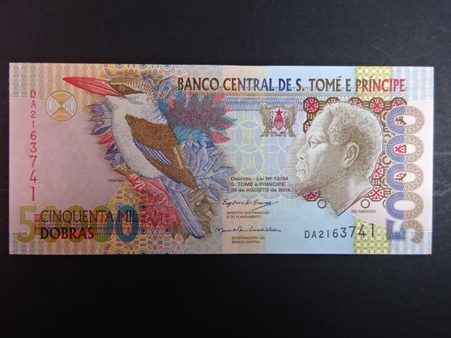 SVATÝ TOMÁŠ, 50.000 Dobras 2004, BNB. B306c