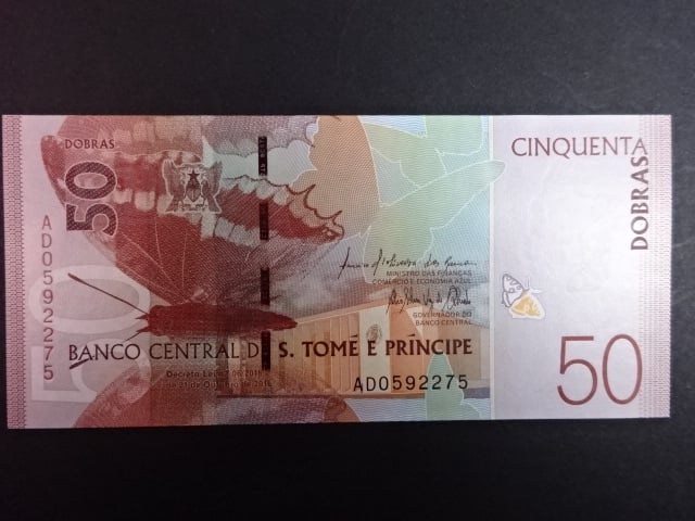 SVATÝ TOMÁŠ, 50 Dobras 2016, BNB. B311a