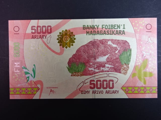MADAGASKAR, 5000 Ariary 2017, BNB. B337a