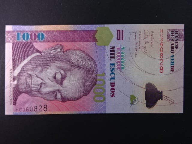 KAPVERDY, 1000 Escudos 2007, BNB. B214a