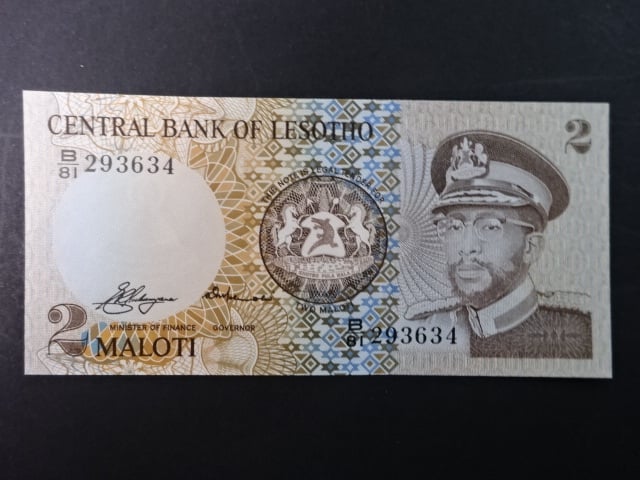LESOTHO, 2 Maloti 1981, BNB. B201a