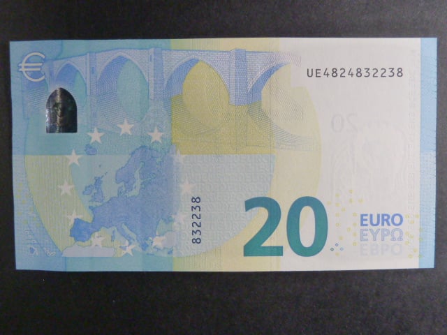 20 Euro 2015 s.UE, Francie, podpis Mario Draghi, U037