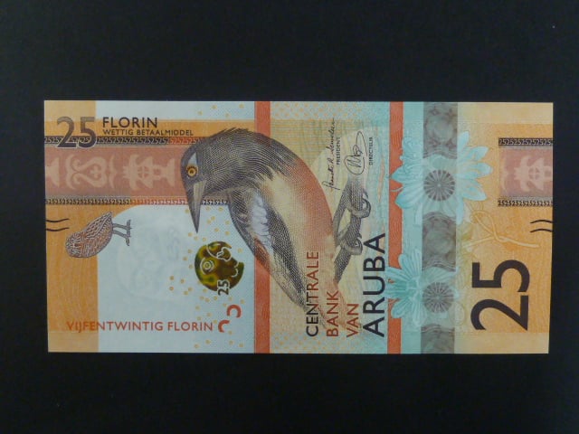 ARUBA, 25 Florin 2019, BNB. B122a