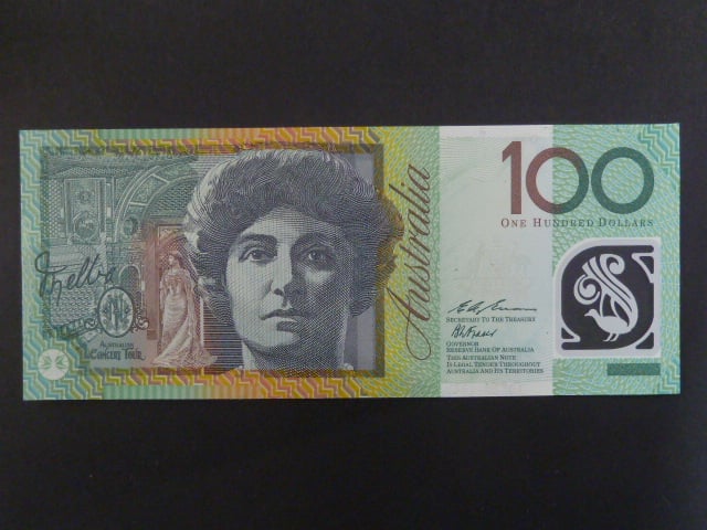 AUSTRÁLIE, 100 Dollars 1996, BNB. B223a, Pi. 55