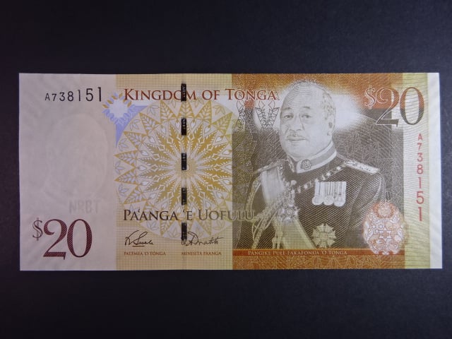 TONGA, 20 Pa’anga 2009, BNB. B216a, Pi. 41