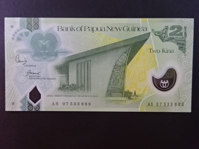 PAPUA NOVÁ GUINEA, 2 Kina 2007, BNB. B134a, Pi. 28