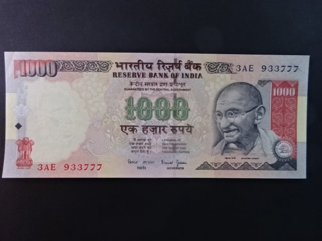 INDIE, 1000 Rupees 2000, BNB. B278a1, Pi. 94