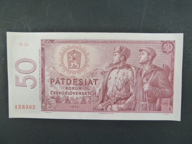 50 Kčs 1964 série N 24