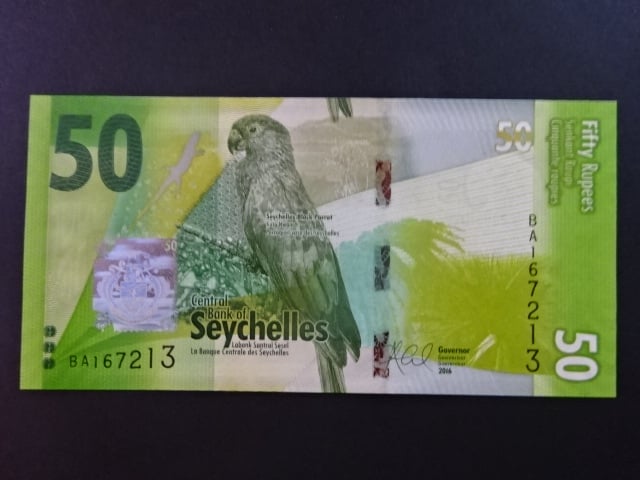 SEYCHELY, 50 Rupees 2016, BNB. B420a, Pi. 49