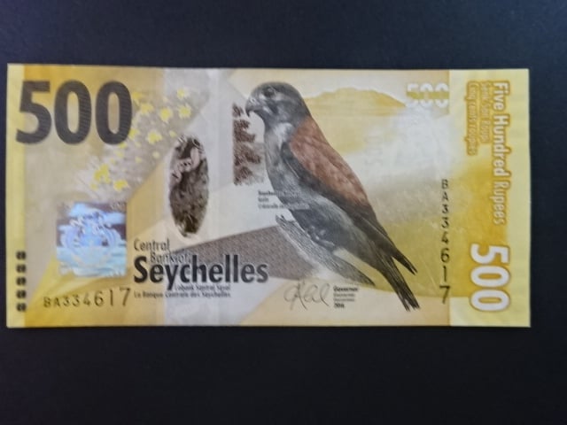 SEYCHELY, 500 Rupees 2016, BNB. B422a, Pi. 51