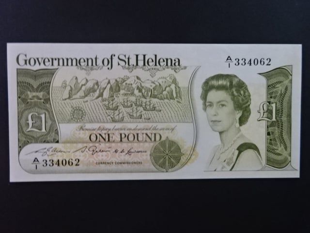 SVATÁ HELENA, 1 Pound 1981, BNB. B305a, Pi. 9