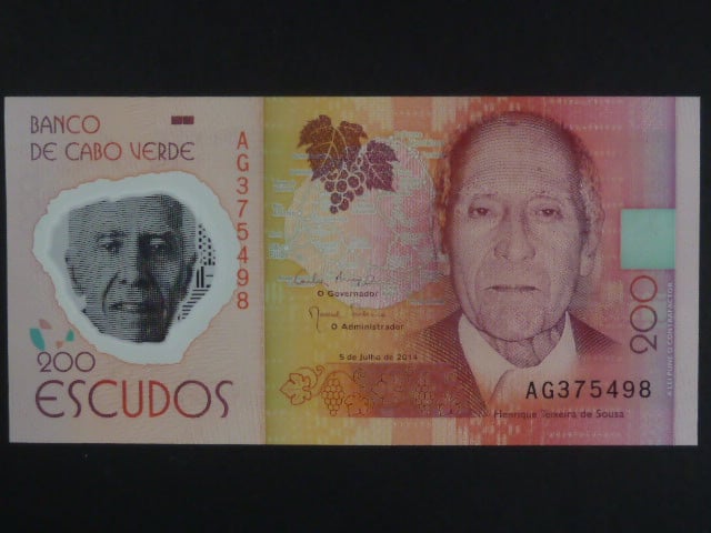 KAPVERDY, 200 Escudos 2014, BNB. B217a, Pi. 71
