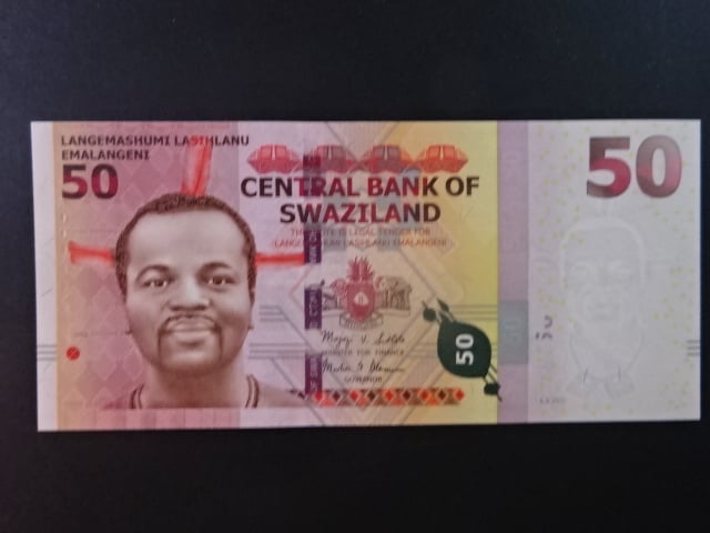 SWAZILAND, 50 Emalangeni 2010, BNB. B233a, Pi. 38