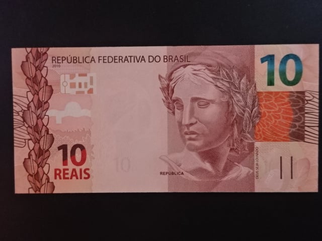 BRAZÍLIE, 10 Reais 2012 - série A, BNB. B876a, Pi. 254