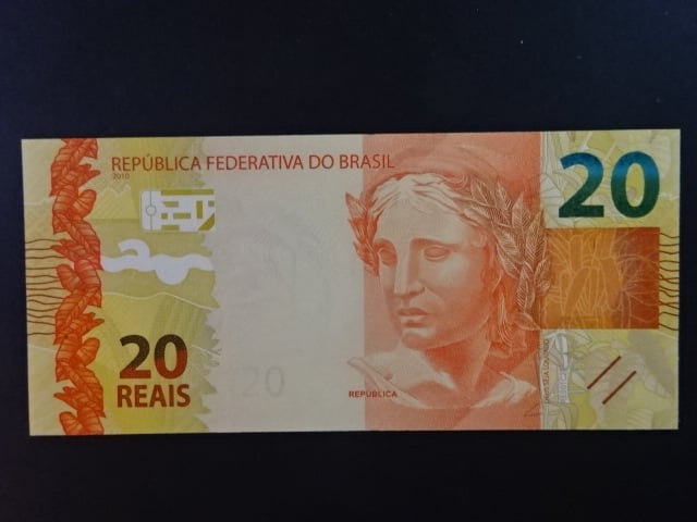 BRAZÍLIE, 20 Reais 2010 - série A, BNB. B877a, Pi. 255