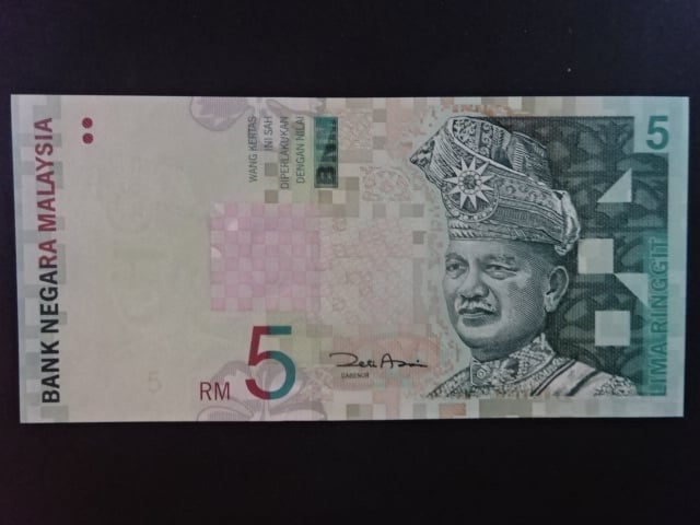 MALAJSIE, 5 Ringgit 2001, BNB. B141b, Pi.41