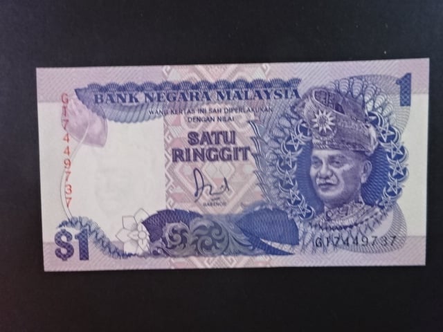 MALAJSIE, 1 Ringgit 1987, BNB. B127b, Pi.27