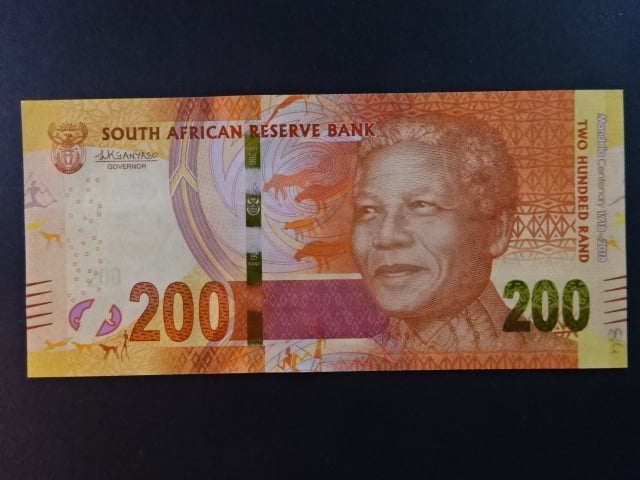 JIŽNÍ AFRIKA, 200 Rand 2018, BNB. B776a, Pi. 147