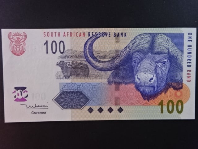 JIŽNÍ AFRIKA, 100 Rand 2005, BNB. B760a, Pi. 131