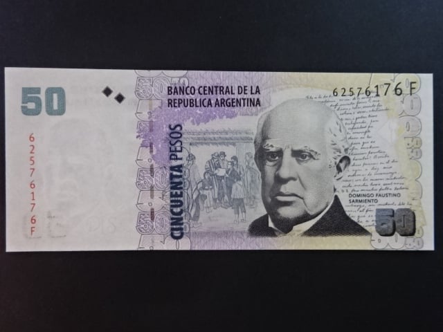 ARGENTINA, 50 Pesos 2011, BNB. B409e, Pi. 356