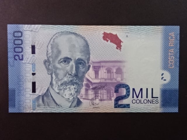 KOSTARIKA, 2000 Colones 2009, BNB. B559a, Pi. 275