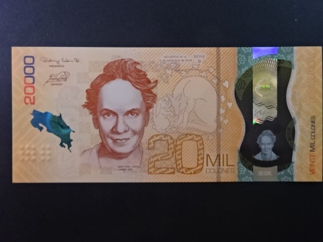 KOSTARIKA, 20000 Colones 2018, BNB. B568a
