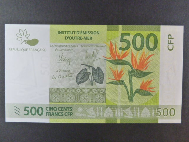 FRANCOUZSKÝ PACIFIK, 500 Francs 2014, BNB. B105a, Pi. 5