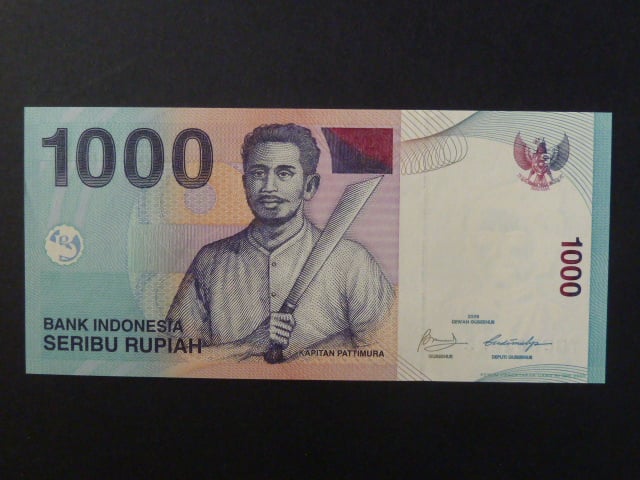 INDONÉZIE, 1000 Rupiah 2009, BNB. B597j, Pi. 141