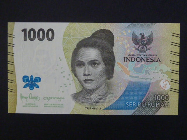 INDONÉZIE, 1000 Rupiah 2022, BNB. B617a