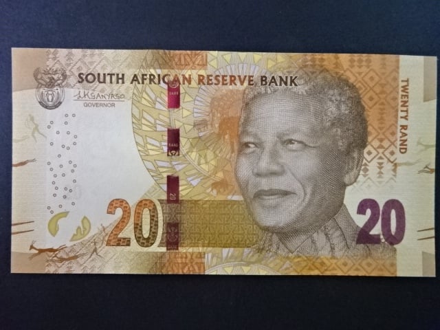 JIŽNÍ AFRIKA, 20 Rand 2015, BNB. B768b, Pi. 139