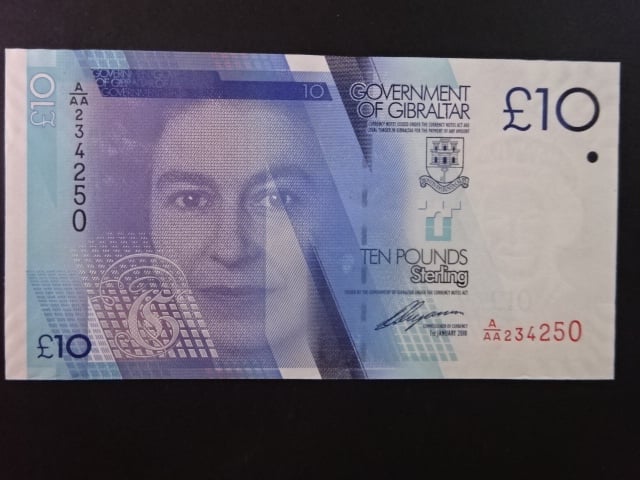 10 Pounds 2010, BNB. B131a, Pi. 36