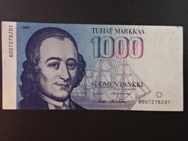 1000 Markkaa / Mark 1986, BNB. B401a, Pi. 117
