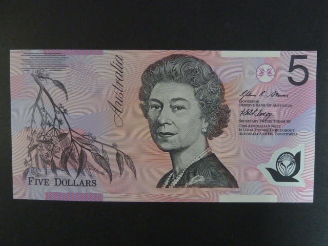 AUSTRÁLIE, 5 Dollars 2008, BNB. B225f, Pi. 57