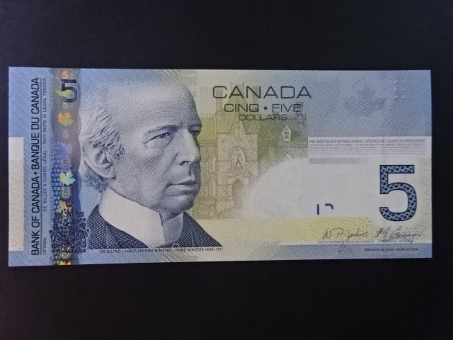 KANADA, 5 Dollars 2006/2010, BNB. B366d, Pi. 101A