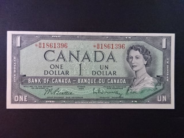 KANADA, 1 Dollar 1961, BNB. B338b, Pi. 75