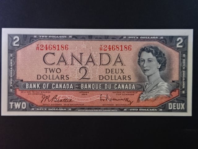 KANADA, 2 Dollars 1961, BNB. B339b, Pi. 76