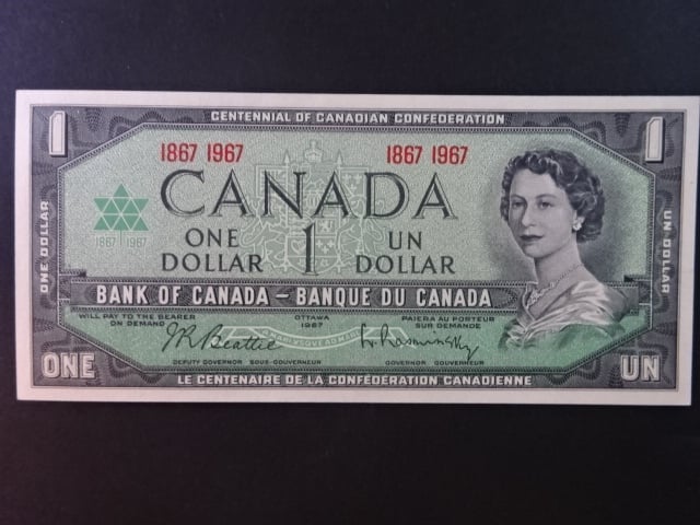 KANADA, 1 Dollar 1967, BNB. B347a, Pi. 84