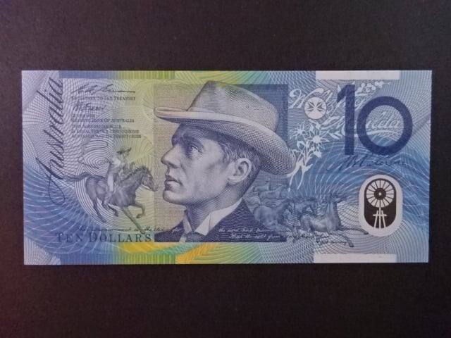 AUSTRÁLIE, 10 Dollars 1993, BNB. B220a, Pi. 52