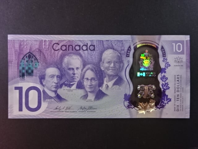 KANADA, 10 Dollars 2017, BNB. B377a, Pi. 112