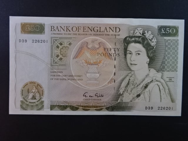50 Pounds 1988, BNB. 190a, Pi. 381b